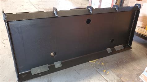 fork plate for skid steer|skid steer direct.